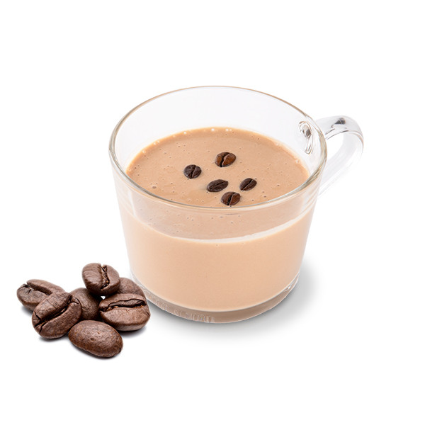 Bevanda proteica al cappuccino