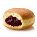 Bombolone con mirtilli neri