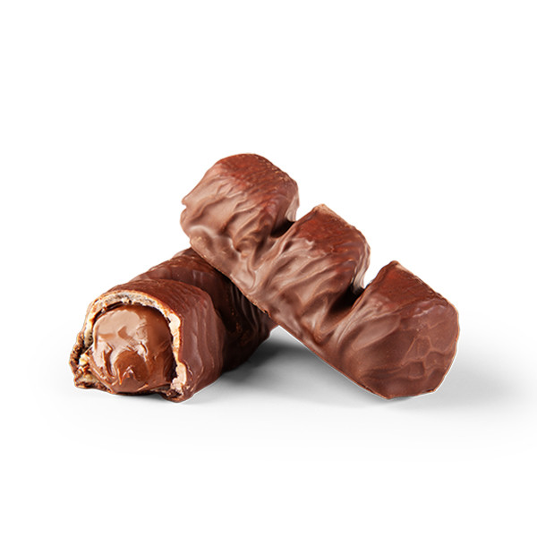 Tris al cioccolato con crema alla nocciola