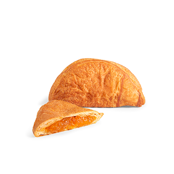 Ventaglio con crema all'albicocca