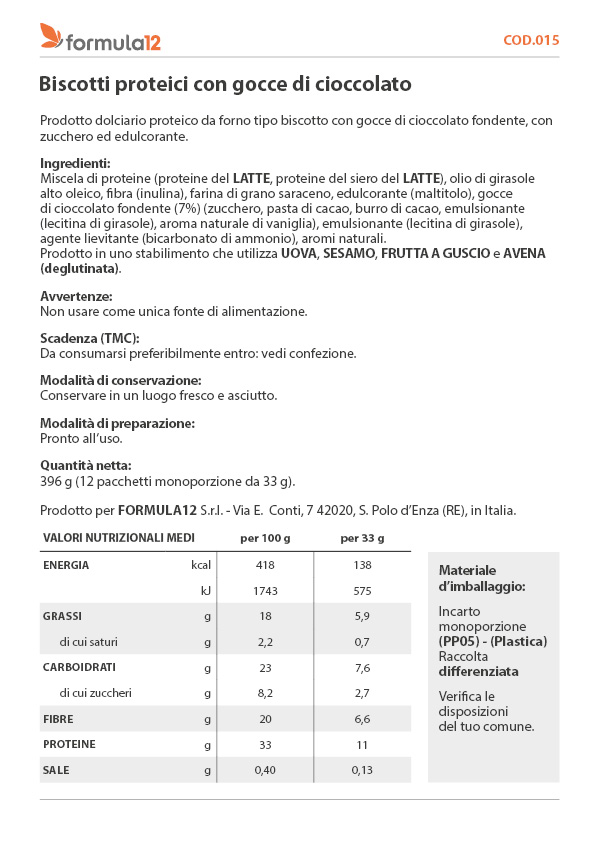 015_Biscotti proteici con gocce di cioccolato