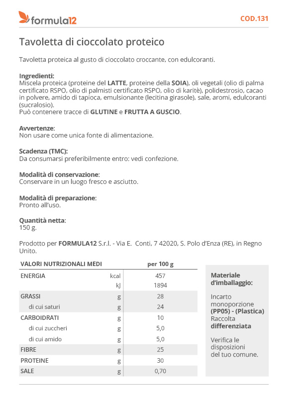 131_Tavoletta di cioccolato proteico
