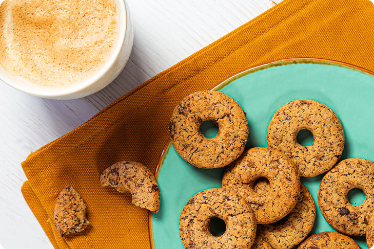 Biscotti proteici al cappuccino