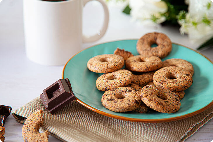 Biscotti proteici a colazione 