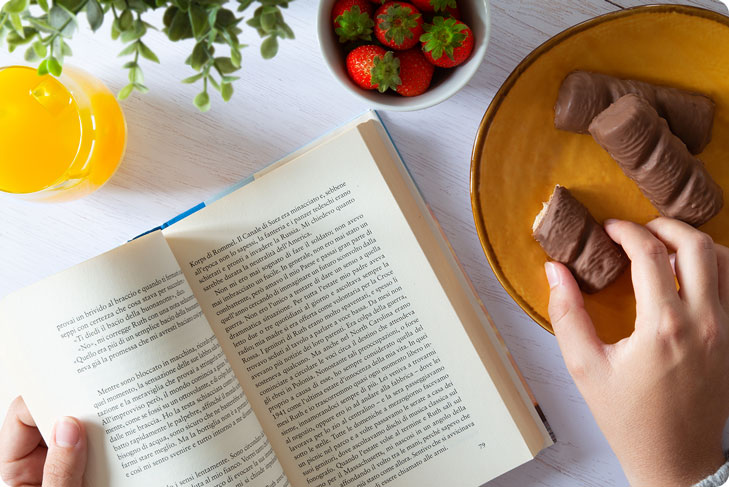 Duo proteico con crema di nocciola white