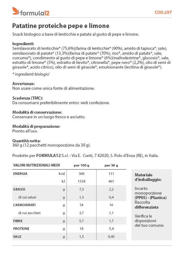297_Patatine proteiche pepe e limone