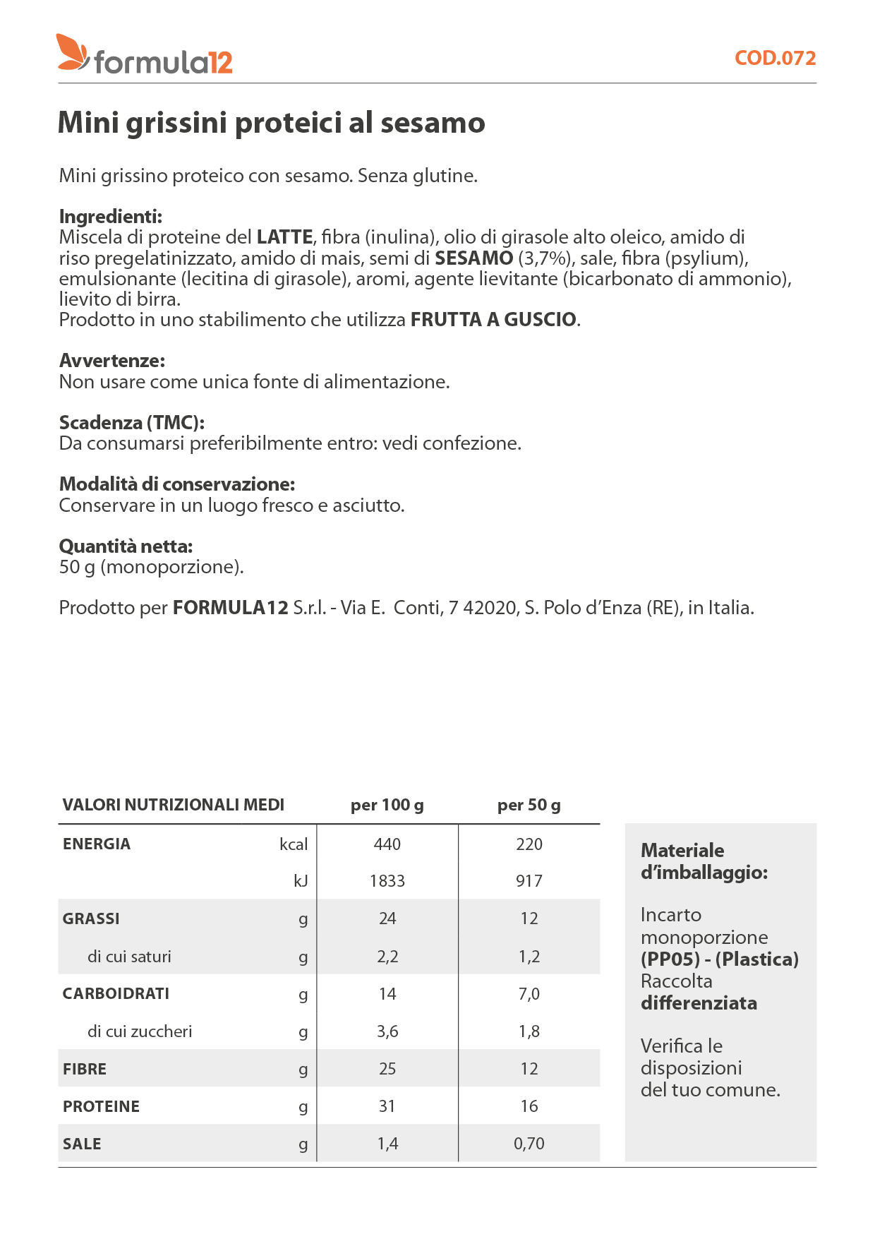 072_Mini grissini proteici al sesamo