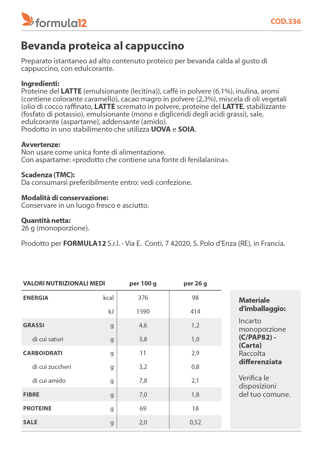 336_Bevanda proteica al cappuccino