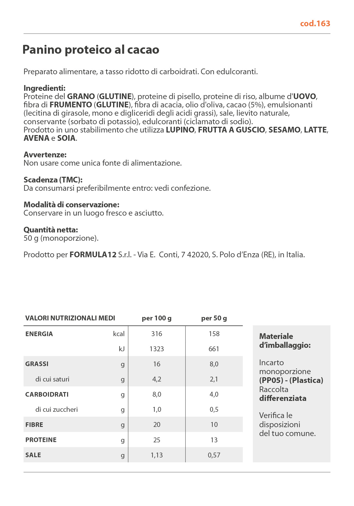 163_Panino proteico al cacao