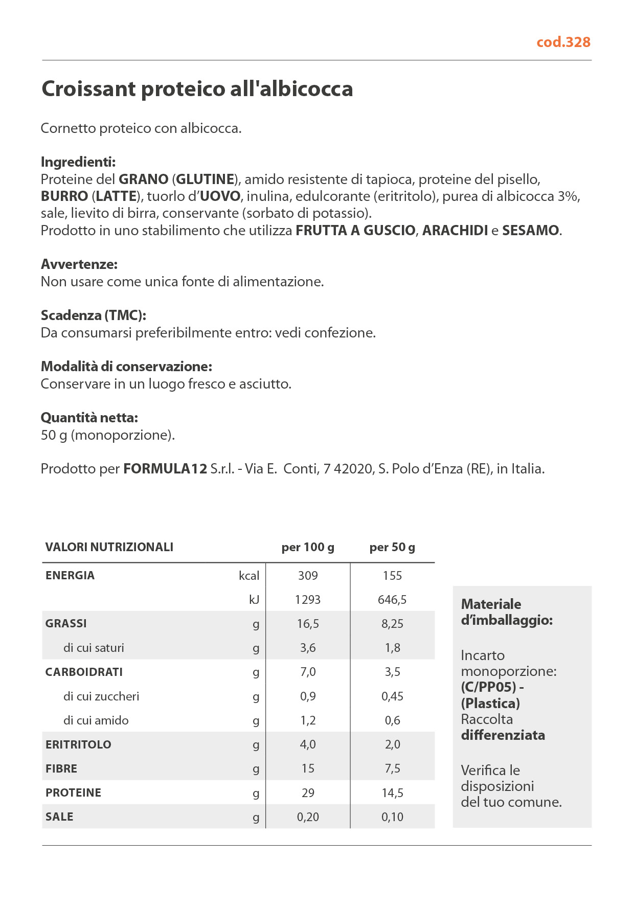 328_Croissant proteico all'albicocca
